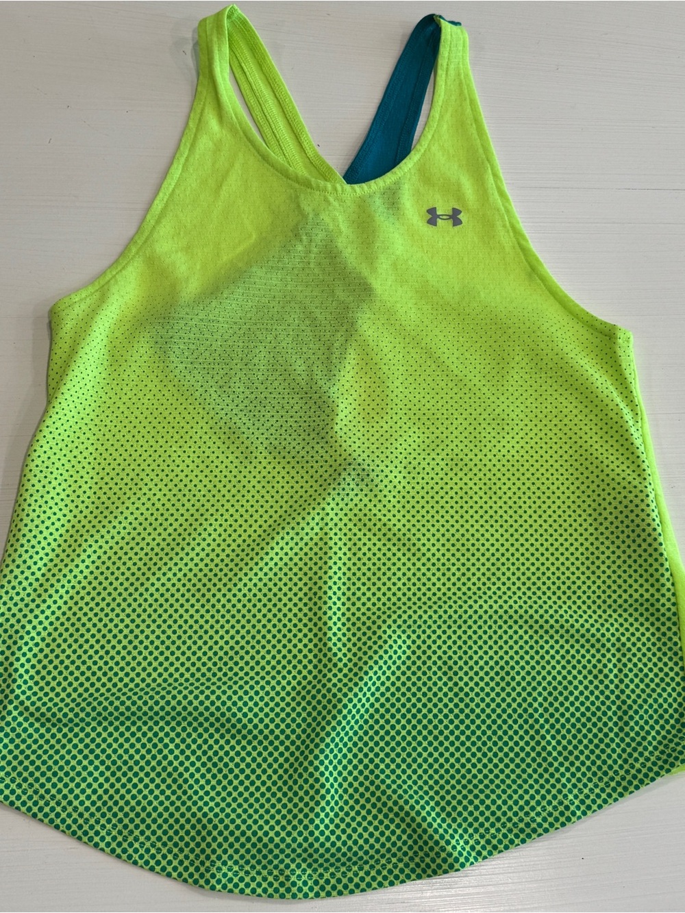 Under Armour Women’s Neon Green Gradient Tank
